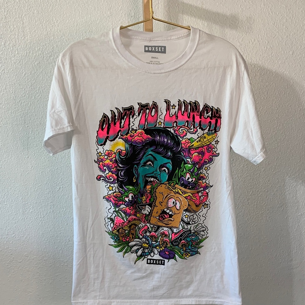 Box Set "Out to Lunch" Graphic T-Shirt- Small